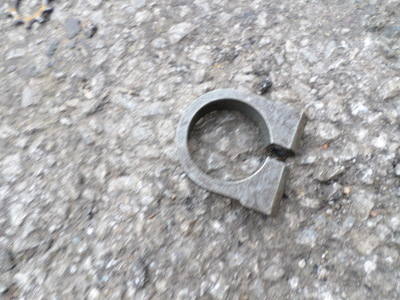 bsa c15 triumph tiger cub distubeter clamp