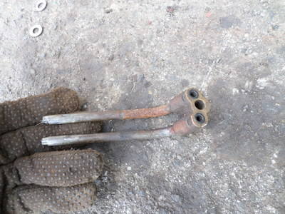 bsa c15 oil pipe union 