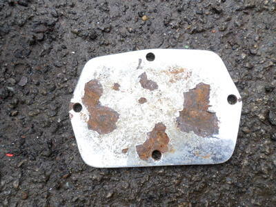 bsa m20-m21 inspection tappet cover steel