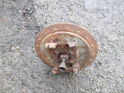 bsa bantam d1-d3 front hub 