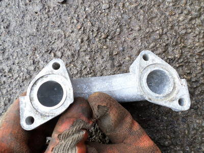ajs matchless inlet manifold 500cc g9 m20