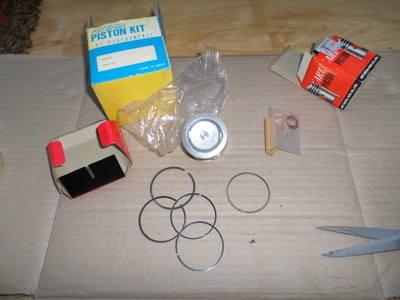 honda c90 piston kit pattern new 0.75