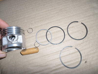 honda c70 piston  pattern new 0.25