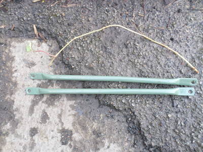 bsa bantam d1 rigid rear mudguard brackets 