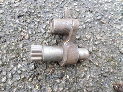 triumph pre unit gear selector shaft