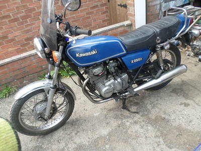 kawasaki z250b 