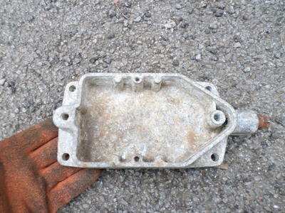 triumph tigeress  sump plate