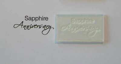 Sapphire Anniversary, stamp