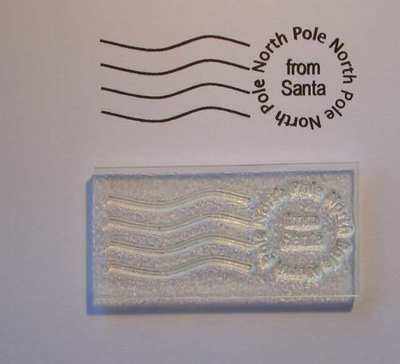 Postmark Stamp, North Pole from Santa