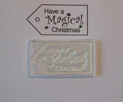 Tag stamp, Have a Magical Christmas