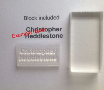 Personalised Stamps, custom wedding, save the date, handmade by, fondant icing, any occasion