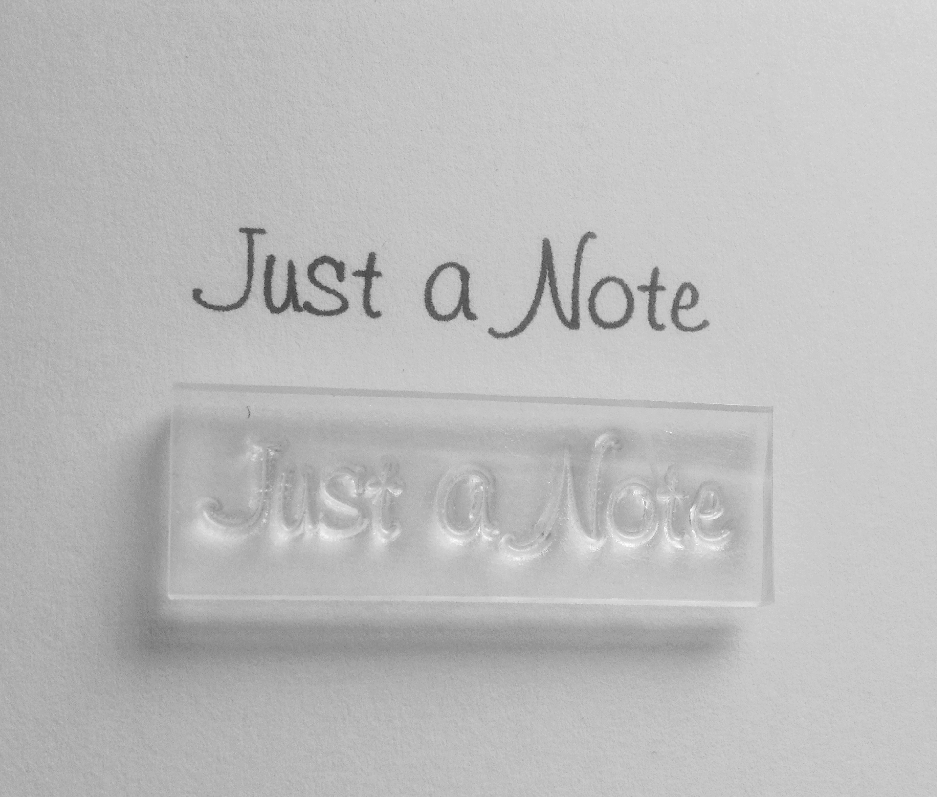 Just a Note stamp
