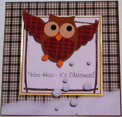 Owl Christmas topper kit