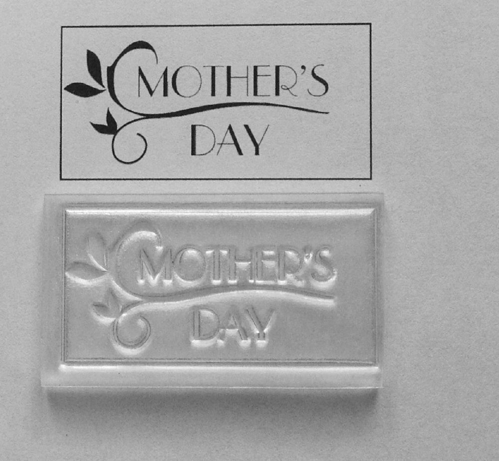 Mother's Day Deco style framed stamp