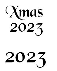 Xmas 2023 stamps