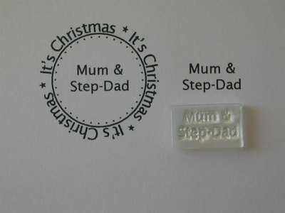 Mum & Step-Dad, tiny stamp
