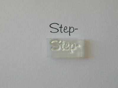 Step-, stamp 3