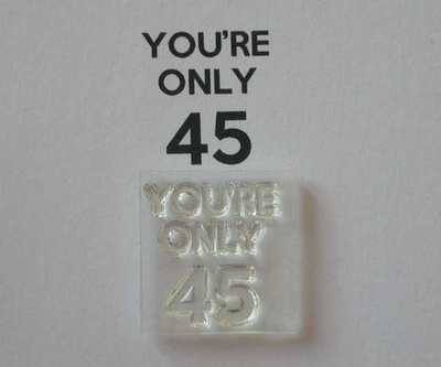 You're only 45 for Keep Calm stamp