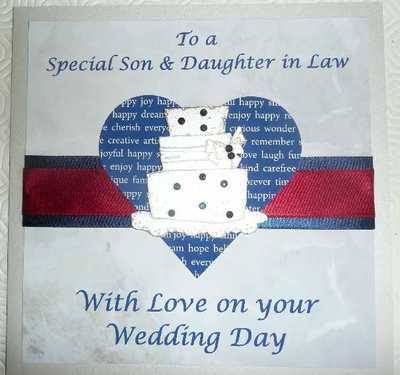 Wedding Card For Son And Daughter In Law