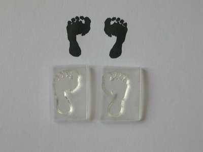 Baby Footprints stamps