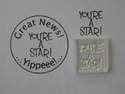 You're a Star! Little Words stamp