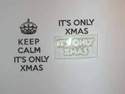 It's Only Xmas, for Keep Calm stamp