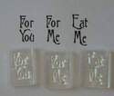 Stamps for Cupcakes, For You, For Me, Eat Me