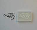 Happy Easter, small script stamp