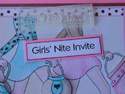 Girls' Nite Invite