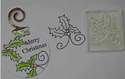 Little Holly Swirl stamp