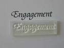 Engagement, stamp