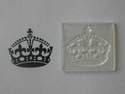 Keep Calm Crown stamp