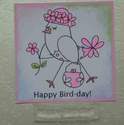 Happy Bird-day!  stamp