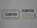 Ticket stamp option, Celebration