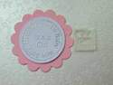 It's a Girl, Little Words stamp