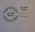 Get Well Wishes,  Little Words stamp