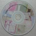 10 Packs of Shabby paper on CD