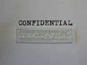 Confidential, stamp
