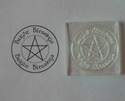 Bright Blessings Pentacle stamp