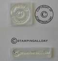 Copyright stamps to personalise