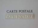 French Carte Postale, text stamp