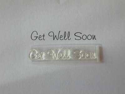 Get Well Soon stamp