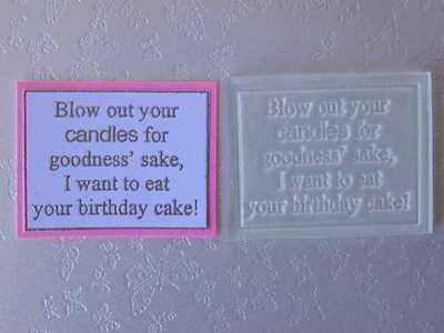 Blow out your candles!