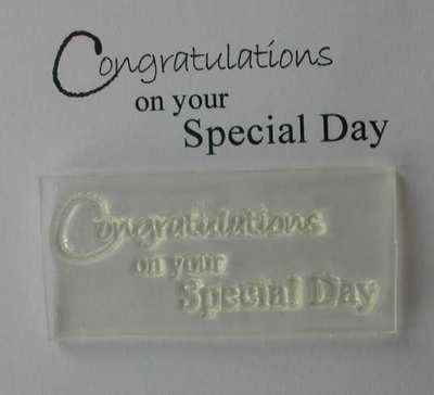 Congratulations on your Special Day