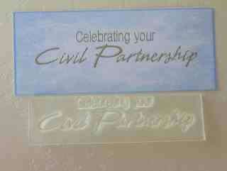 Celebrating your Civil Partnership