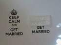 Get Married, for Keep Calm and, stamp