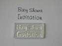 Baby Shower Invitation stamp