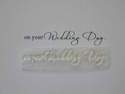 On your Wedding Day, script stamp