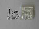 Victorian style Enjoy a Treat stamp