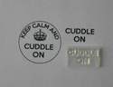 Cuddle On, for Keep Calm and, stamp